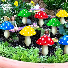 16-Head Solar Mushroom Lights