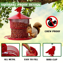 Squirrel Proof Metal Bird Feeder