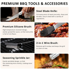 15/24pcs BBQ Accessories Set
