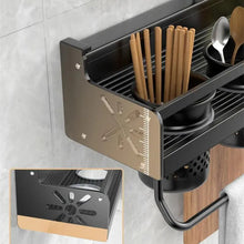 Wall-Mounted Kitchen Rack