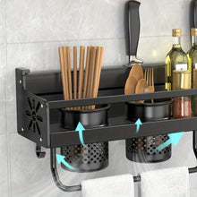 Wall-Mounted Kitchen Rack