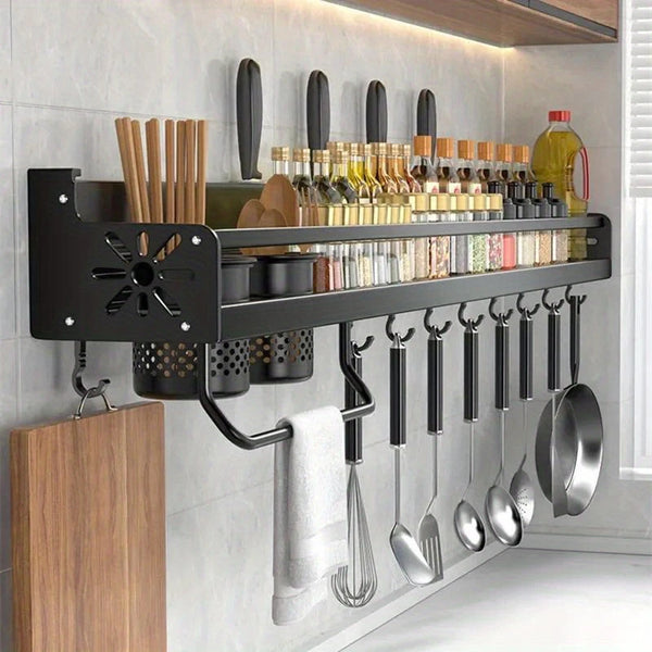 Wall-Mounted Kitchen Rack – Alifbepe