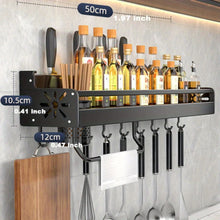 Wall-Mounted Kitchen Rack