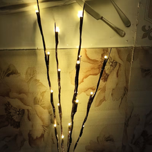 20 LED Willow Branch Fairy Lights – Warm Glow Decorative