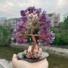 Amethyst Crystal Tree Decor