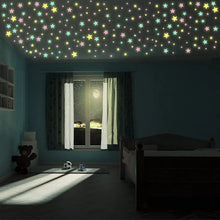 Glow in the Dark Star Stickers – Reusable Luminous Ceiling & Wall Decor