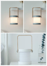 Foldable Touch Dimmable Reading LED Night Light Portable Lantern Lamp USB Rechargeable