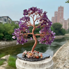 Amethyst Crystal Tree Decor