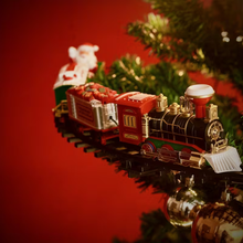 🚂✨ Electric Christmas Train Set – Hanging Christmas Tree Ornament | Indoor & Outdoor