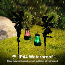 2pcs Solar Fairy Silhouette Lights