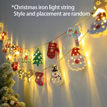 Christmas LED String Lights – Santa & Snowman Holiday Decorations