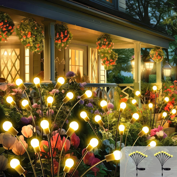 80 LED Solar Firefly Lights