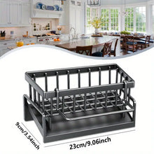 Kitchen Sink Storage Rack – Multipurpose Organizer for Sponges, Soap & Brushes