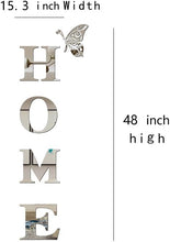 Acrylic Mirror Wall Stickers – Silver 3D Letter Signs & Butterfly Design