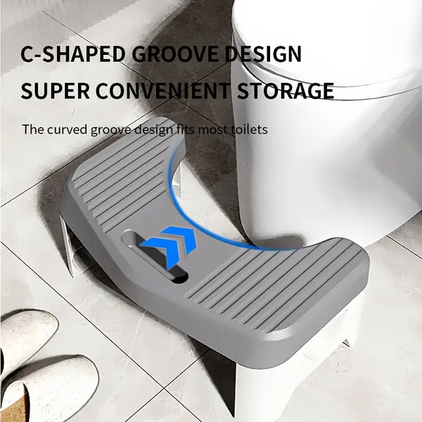Ergonomic Toilet Squat Stool – Comfortable & Sturdy Support