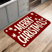 🎄 Festive “Merry Christmas” Door Mat – Machine Washable