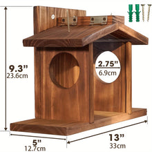 Durable Wooden Squirrel Feeder
