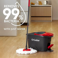 O-Cedar EasyWring Microfiber Spin Mop & Bucket Floor Cleaning System