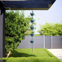 Elegant Metal Flower Rain Chain