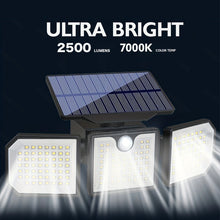 4pcs - Solar Motion Sensor Floodlight