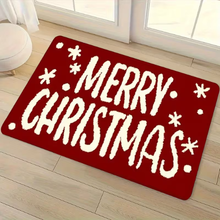 🎄 Festive “Merry Christmas” Door Mat – Machine Washable