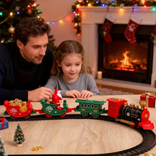 🚂✨ Electric Christmas Train Set – Hanging Christmas Tree Ornament | Indoor & Outdoor