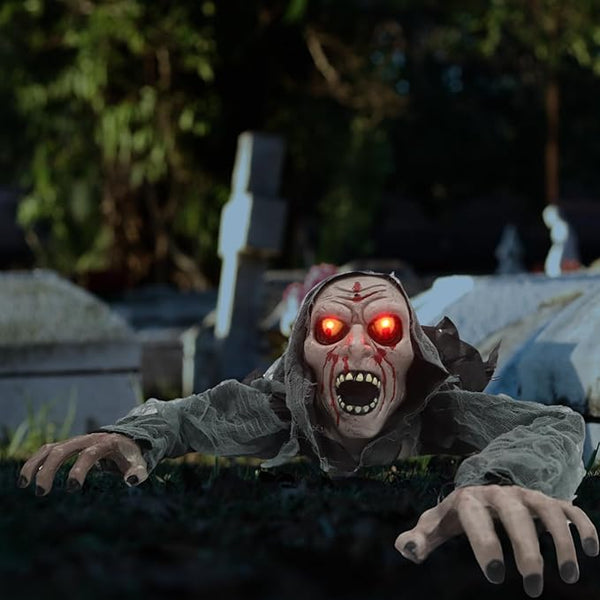 Garden & Haunted House Decorations – Spooky Motion Sensor Halloween Decor
