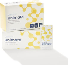 Unicity Unimate Natural Lemon Yerba Mate Drink Mix – 30 Packets