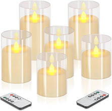Wemarry Flameless LED Candles with Remote – Set
