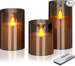 Wemarry Flameless LED Candles with Remote – Set