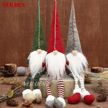 3PCS Long-Leg Rudolph Dolls – Christmas Window & Holiday Decorations
