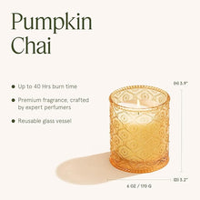 LA Jolie Muse Fall Candle – Pumpkin Chai Scented Soy Candle