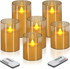Wemarry Flameless LED Candles with Remote – Set