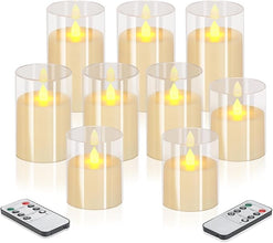 Wemarry Flameless LED Candles with Remote – Set