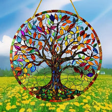 Tree of Life Sun Catcher – Vibrant Acrylic Window & Wall Decor