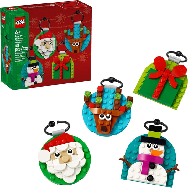 LEGO Christmas Ornament Set – Holiday Build & Hang Decorations