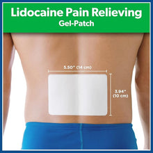 Salonpas Lidocaine 4% Pain Relieving Gel-Patch – 6 Count