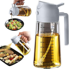 TrendPlain 16oz/470ml Glass Olive Oil Sprayer for Cooking