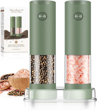 Electric Salt and Pepper Grinder Set – Automatic