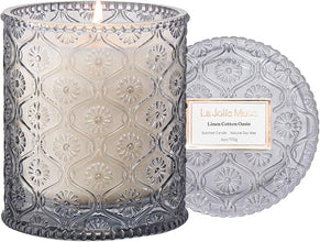LA Jolie Muse Fall Candle – Pumpkin Chai Scented Soy Candle