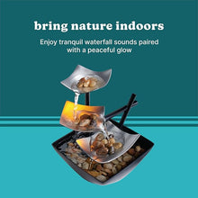 HoMedics Tabletop Water Fountain – Zen Indoor Water Feature
