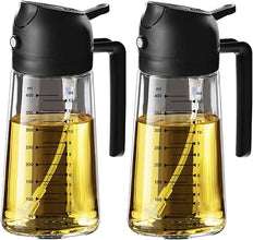 TrendPlain 16oz/470ml Glass Olive Oil Sprayer for Cooking