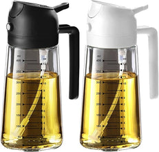 TrendPlain 16oz/470ml Glass Olive Oil Sprayer for Cooking