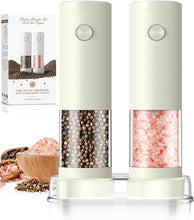 Electric Salt and Pepper Grinder Set – Automatic