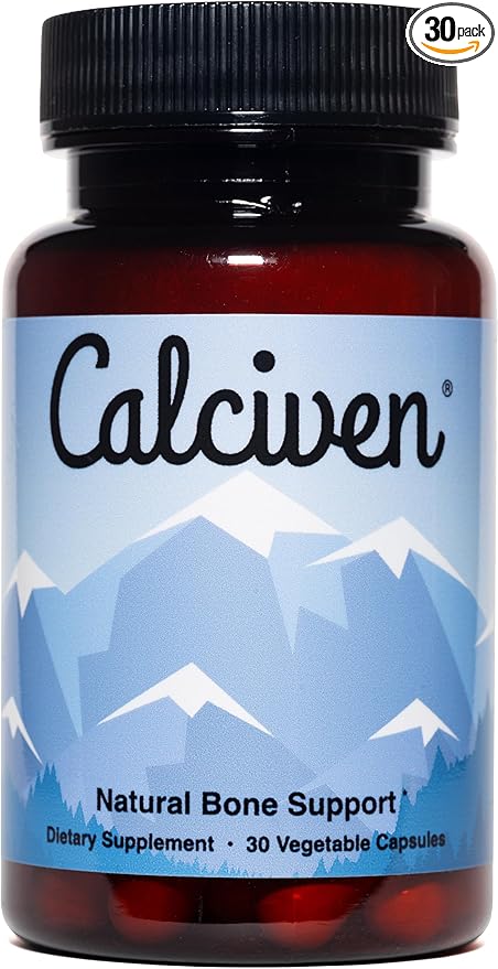 Calciven Natural Bone Support Supplement – 30 Capsules