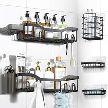 7-Pack Shower Caddy Organizer – Rustproof Stainless Steel