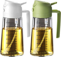 TrendPlain 16oz/470ml Glass Olive Oil Sprayer for Cooking