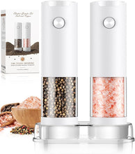 Electric Salt and Pepper Grinder Set – Automatic