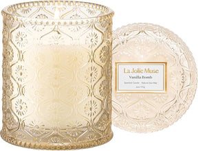 LA Jolie Muse Fall Candle – Pumpkin Chai Scented Soy Candle