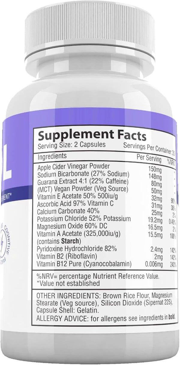 NIXOL Macronutrient Metabolism Support Supplement – 60 Capsules
